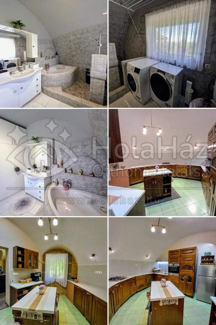 Fürdőszoba és konyha