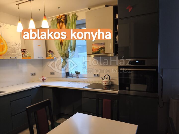 Konyha – Eladó 1 szoba + nappalis új társasházi lakás Győrben, 67 MFt