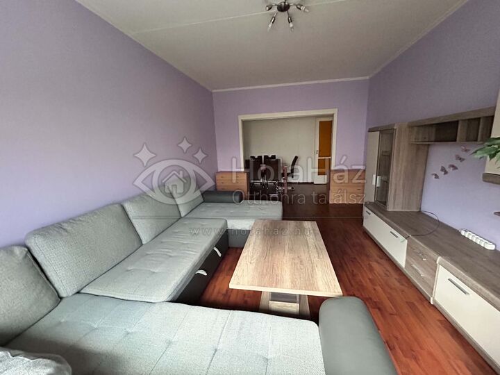 Nappali – Eladó 1 szoba + nappalis panel lakás Szegeden, 47 MFt