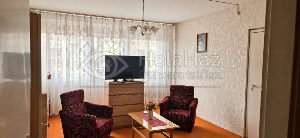Nappali – Eladó 2 szoba + nappalis panel lakás Budapesten, 64 MFt
